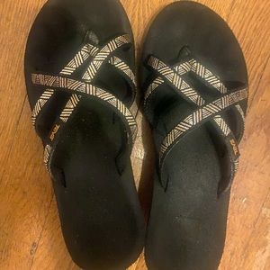 Teva Womens wedged sandals